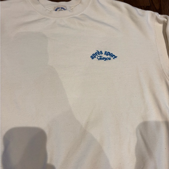 Tea You Apres Sport Cream Women's  Sweatshirt - Picture 3 of 10